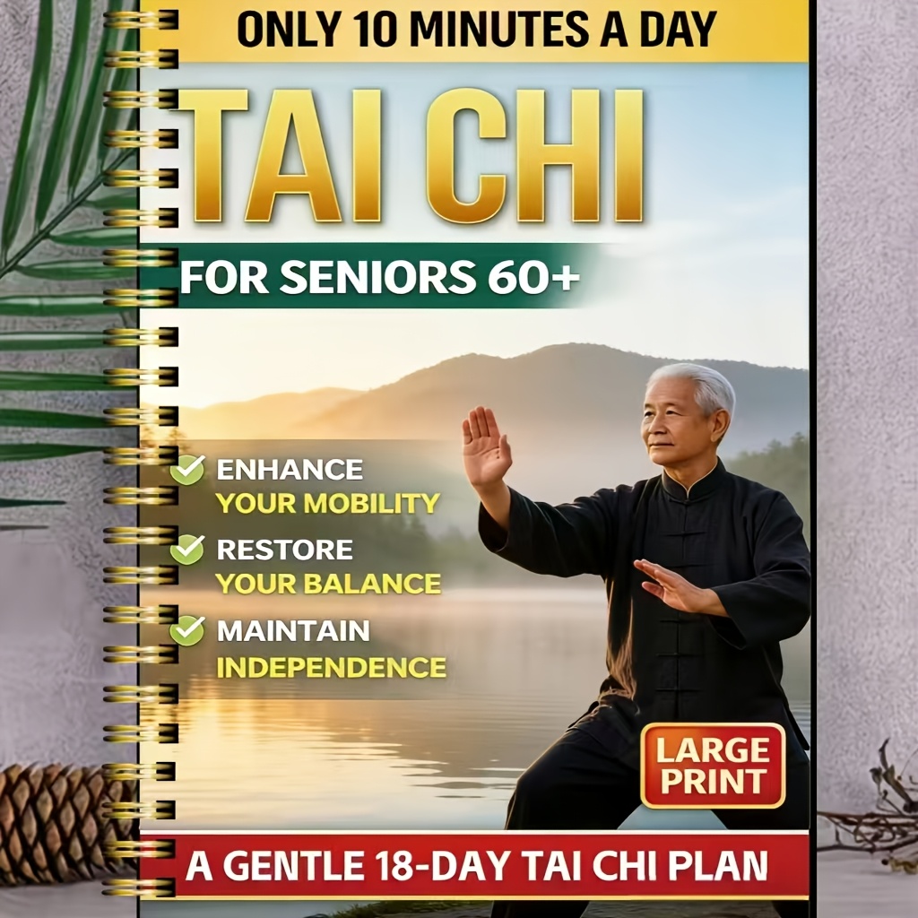 Tai Chi for Seniors 60+ Book:  - Home Gym Routine บทวิจารณ์และราคา